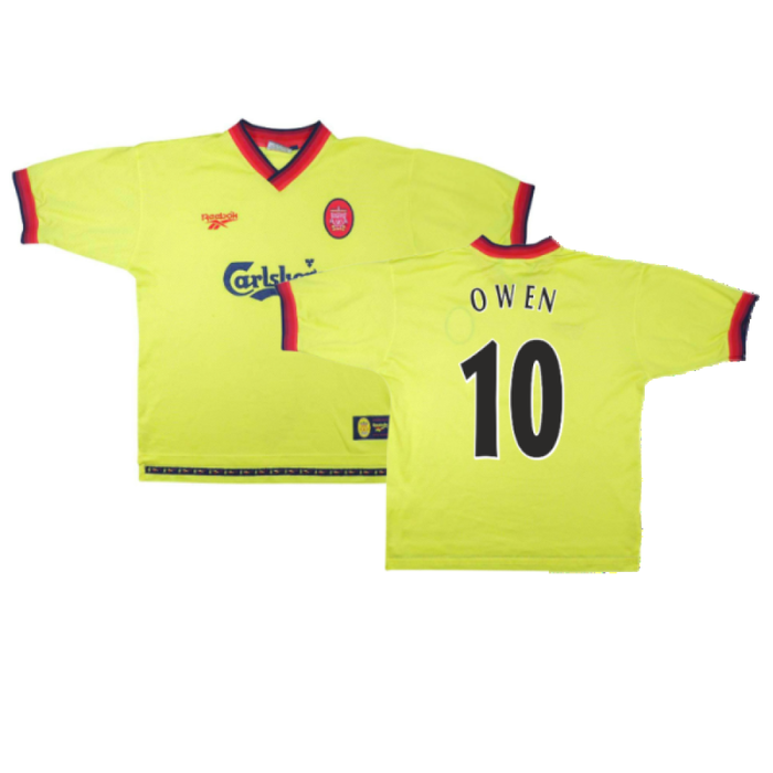 Liverpool 1997-98 Away Shirt (XXL) (OWEN 10) (Excellent)