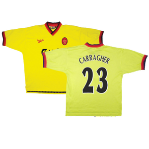 Liverpool 1997-99 Away Shirt (XL) (Excellent) (CARRAGHER 23)_0