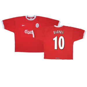 Liverpool 1998-00 Home Shirt (L) (Excellent) (BARNES 10)_0