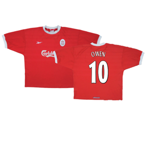 Liverpool 1998-00 Home Shirt (XXL) (Very Good) (OWEN 10)_0