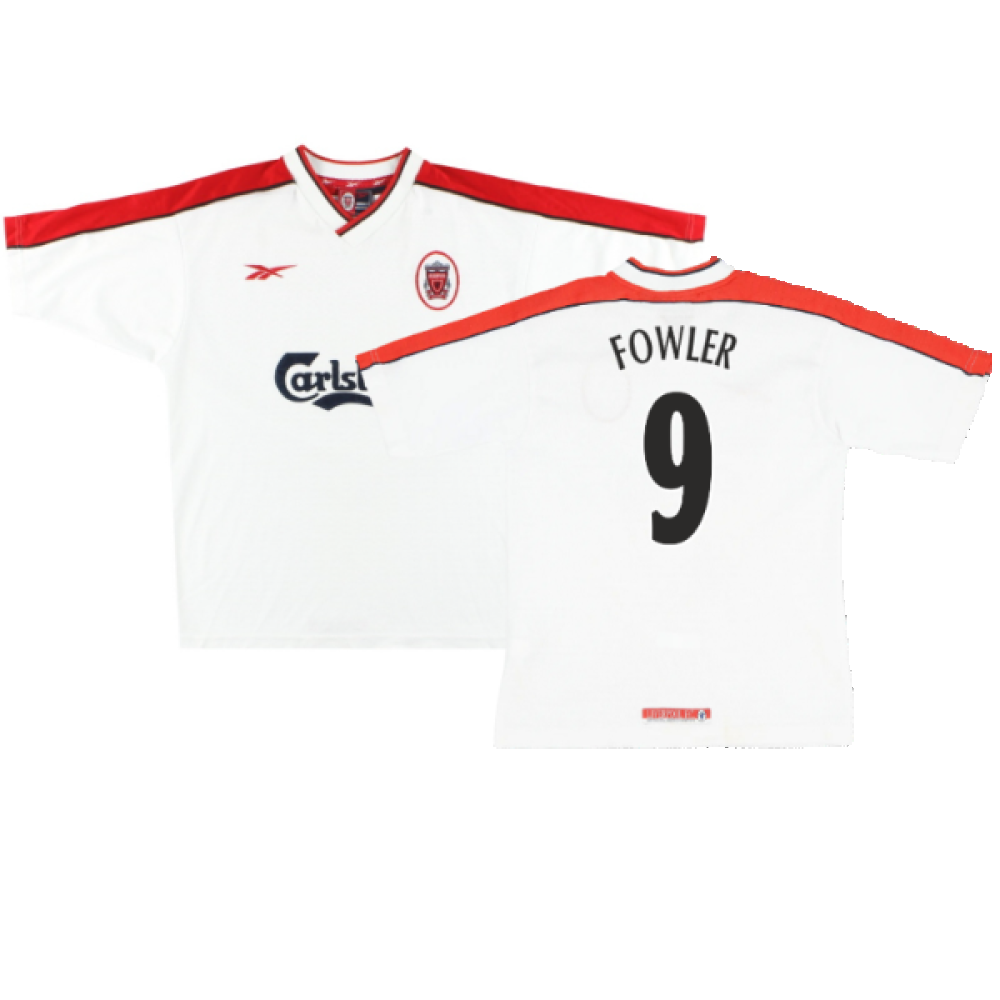 Liverpool 1998-99 Away Shirt (XL) (Very Good) (FOWLER 9)_0