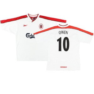 Liverpool 1998-99 Away Shirt (XL) (Very Good) (OWEN 10)_0