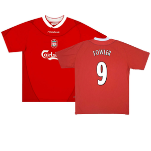 Liverpool 2002-04 Home Shirt (Very Good) (FOWLER 9)_0