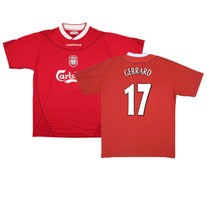 Liverpool 2002-04 Home Shirt (XL) (Excellent) (GERRARD 17)_0