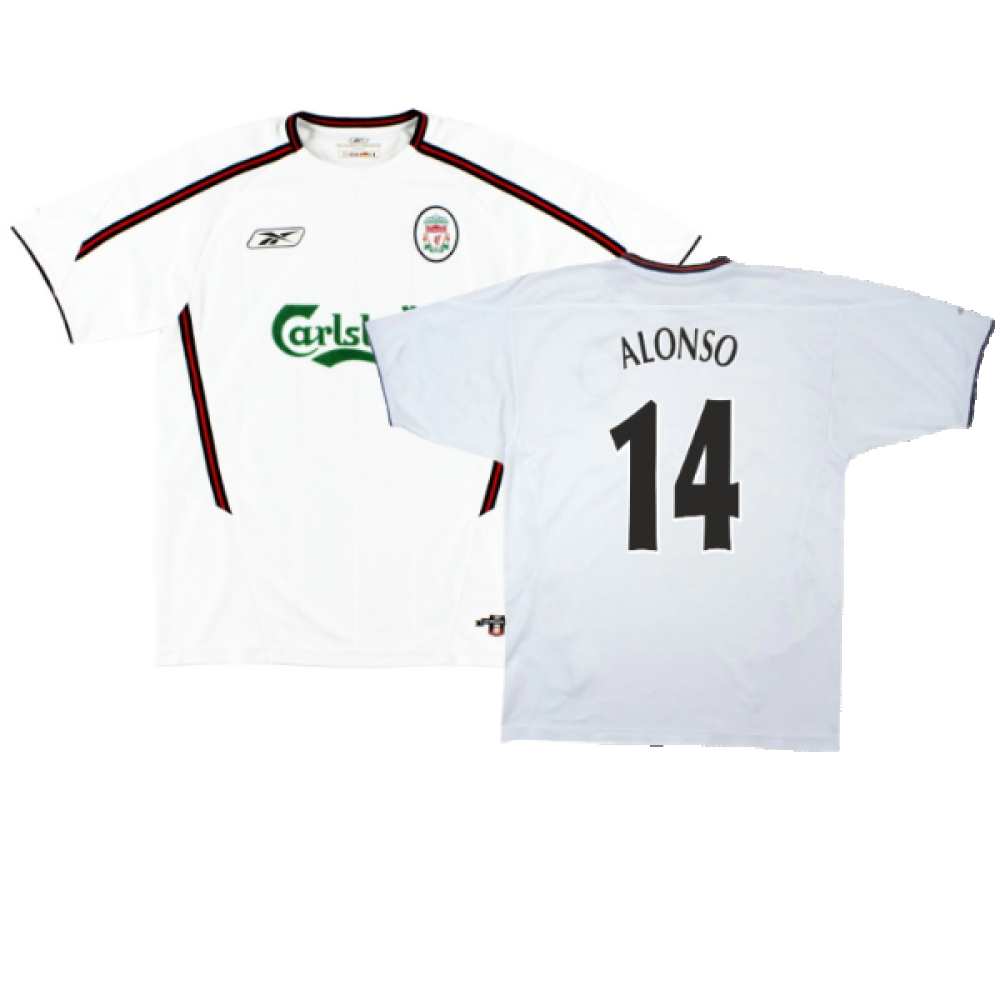 Liverpool 2003-2005 Away Shirt (Excellent) (ALONSO 14)_0