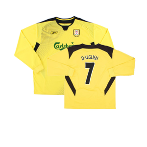 Liverpool 2004-05 Long Sleeve Away Shirt (M) (Fair) (DALGLISH 7)_0