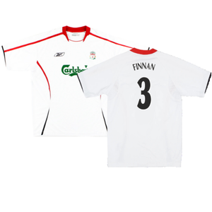 Liverpool 2005-06 Away Shirt (2XL) (Very Good) (Finnan 3)_0