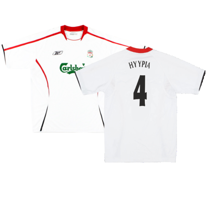 Liverpool 2005-06 Away Shirt (S) (Mint) (HYYPIA 4)