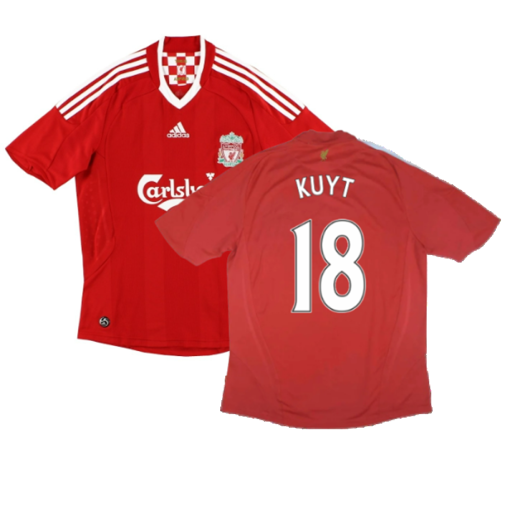 Liverpool 2008-10 Home Shirt (XXL) (Excellent) (Kuyt 18)_0