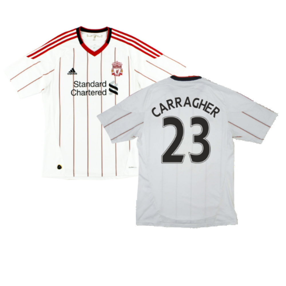 Liverpool 2010-11 Away Shirt (2XL) (Good) (CARRAGHER 23)_0