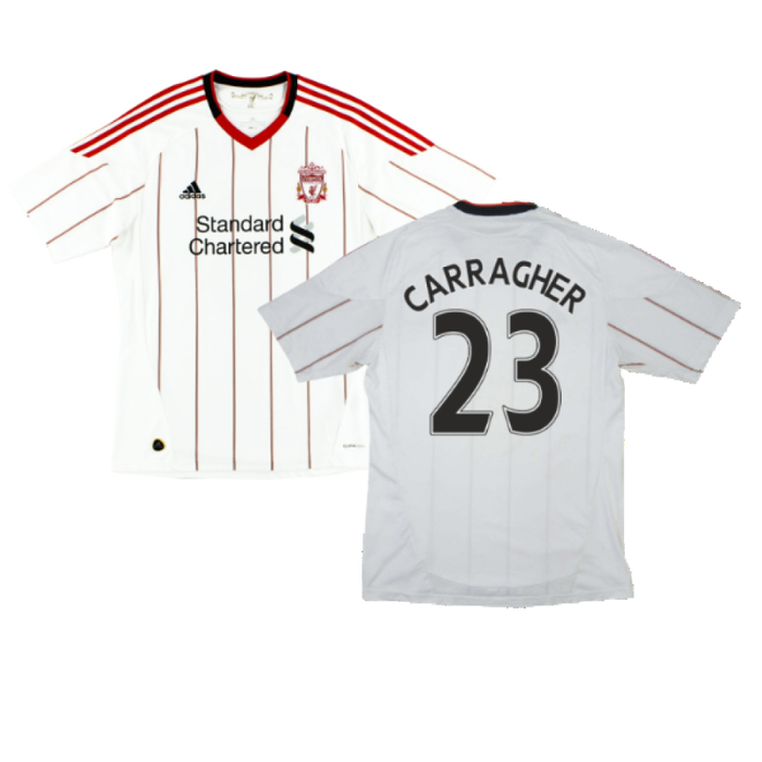 Liverpool 2010-11 Away Shirt (XL) (Excellent) (CARRAGHER 23)