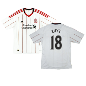 Liverpool 2010-11 Away Shirt (S) (Kuyt 18) (Good)_0
