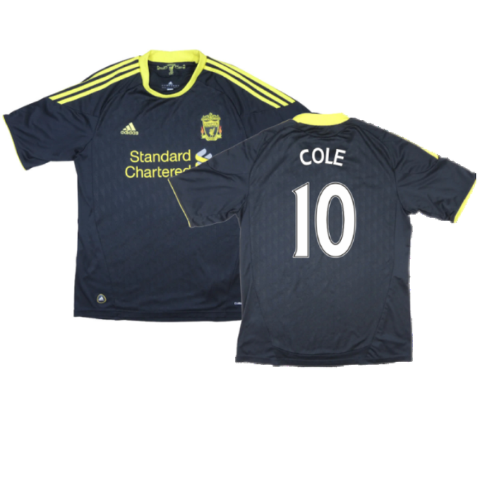 Liverpool 2010-11 Third Shirt (S) (Very Good) (Cole 10)