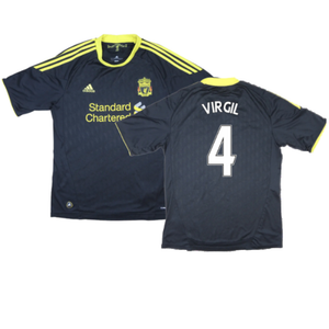 Liverpool 2010-11 Third Shirt (S) (Very Good) (VIRGIL 4)_0