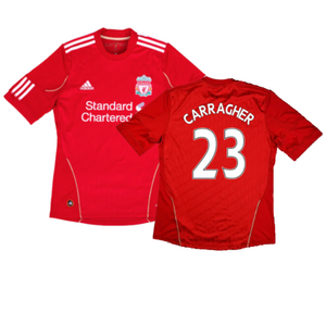 Liverpool 2010-12 Home Shirt (L) (Very Good) (CARRAGHER 23)_0