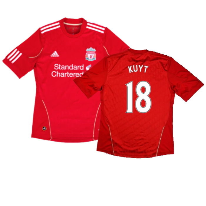 Liverpool 2010-12 Home Shirt (L) (Very Good) (Kuyt 18)