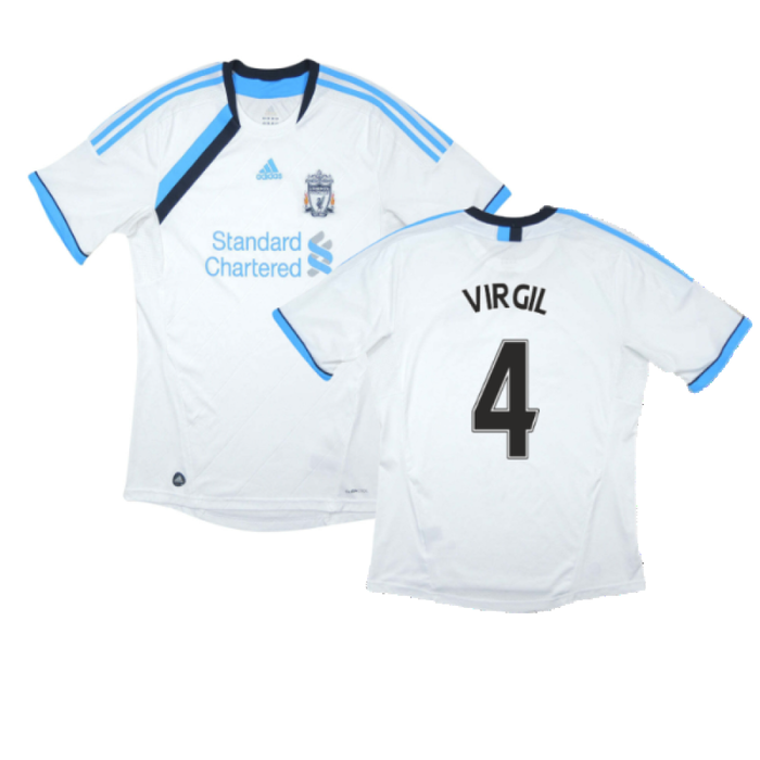 Liverpool 2011-12 Third Shirt (S) (VIRGIL 4) (Fair)