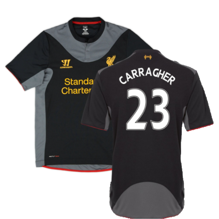 Liverpool 2012-2013 Away Shirt (XXL) (Fair) (Carragher 23)