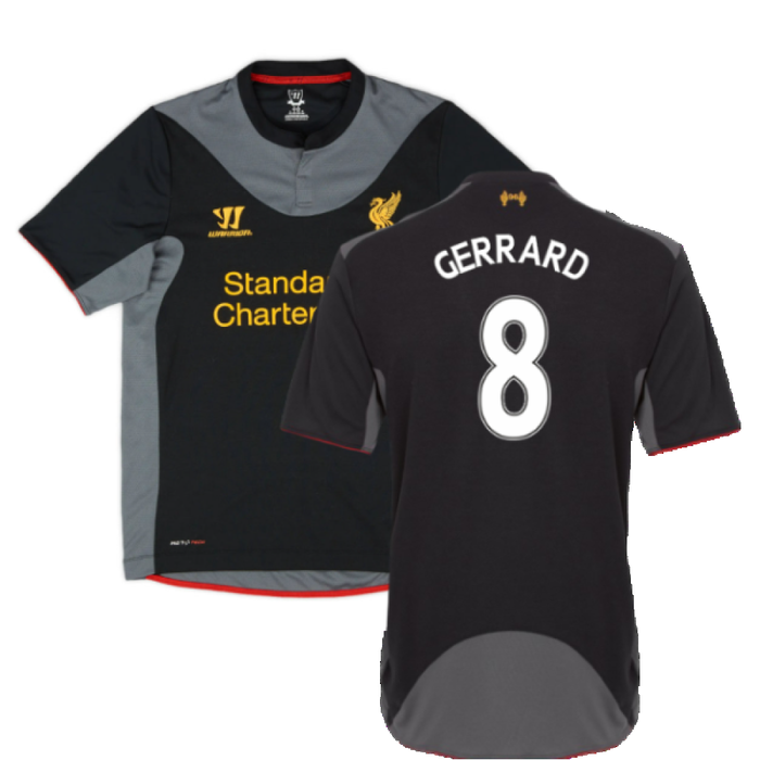 Liverpool 2012-2013 Away Shirt (XXL) (Fair) (Gerrard 8)