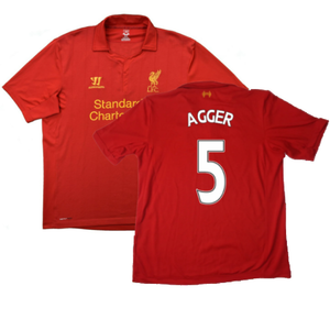 Liverpool 2012-13 Home Shirt (Small) (Very Good) (Agger 5)_0