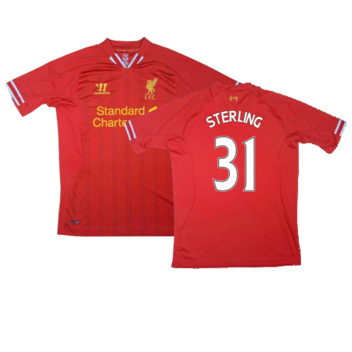 Liverpool 2013-14 Home Shirt (XL) (Good) (STERLING 31)