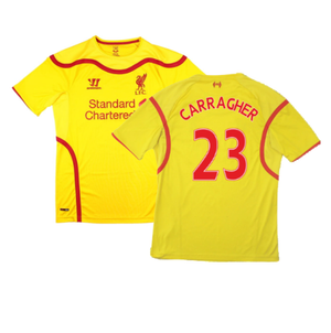 Liverpool 2014-15 Away Shirt (XXL) (Good) (Carragher 23)_0