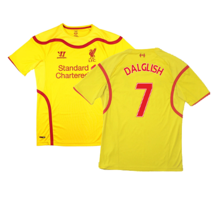 Liverpool 2014-15 Away Shirt (XXL) (Good) (DALGLISH 7)