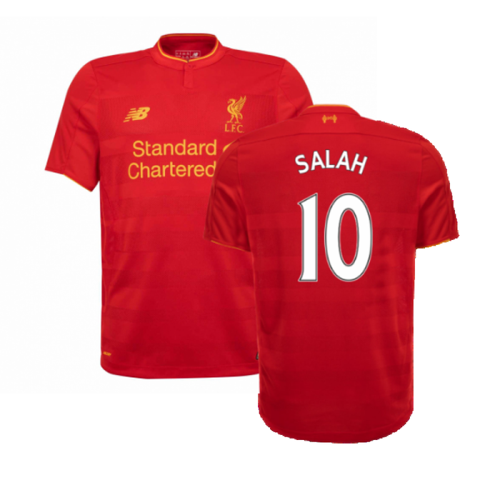 Liverpool 2016-17 Home Shirt (Very Good) (Salah 10)