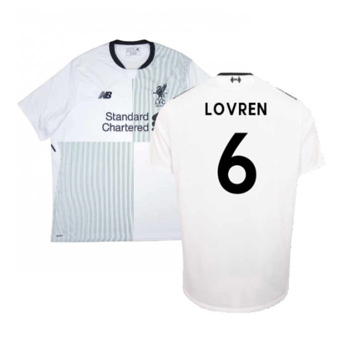 Liverpool 2017-18 Away Shirt (XXL) (Very Good) (Lovren 6)