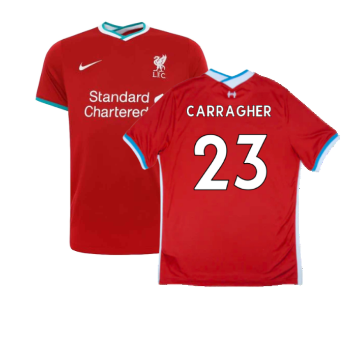 Liverpool 2020-21 Home Shirt (Excellent) (CARRAGHER 23)