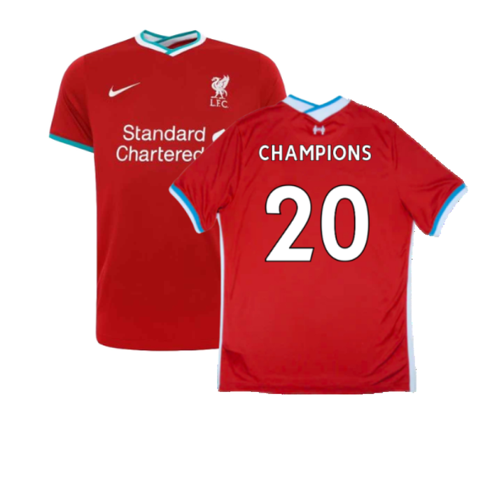 Liverpool 2020-21 Home Shirt (Excellent) (CHAMPIONS 20)