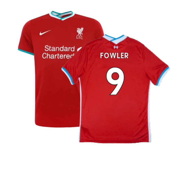 Liverpool 2020-21 Home Shirt (Mint) (FOWLER 9)