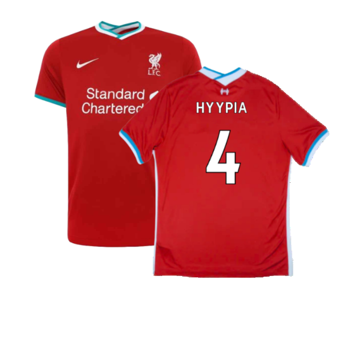 Liverpool 2020-21 Home Shirt (Mint) (HYYPIA 4)