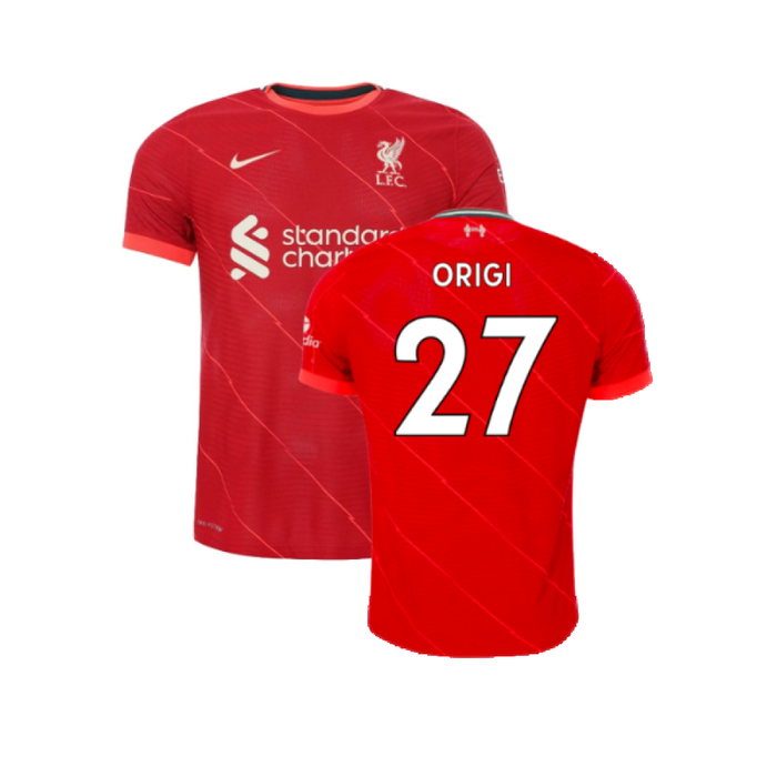 Liverpool 2021-2022 Vapor Home Shirt (Excellent) (ORIGI 27)