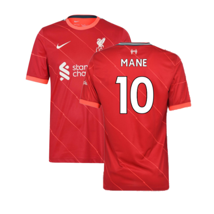 Liverpool 2021-22 Home Shirt (L) (Very Good) (MANE 10)