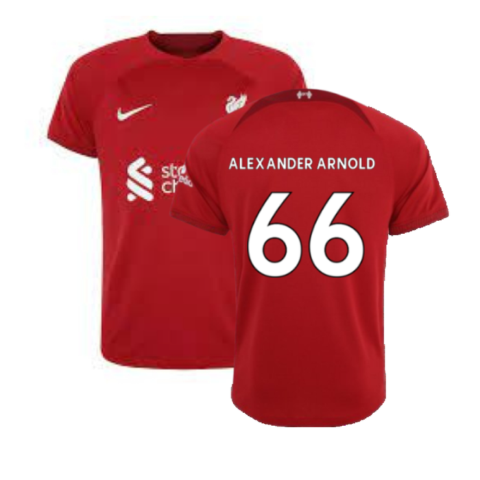 Liverpool 2022-23 Home Shirt (S) (Excellent) (ALEXANDER ARNOLD 66)