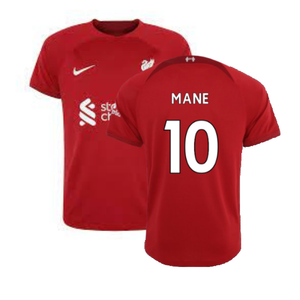 Liverpool 2022-23 Home Shirt (S) (Excellent) (MANE 10)_0