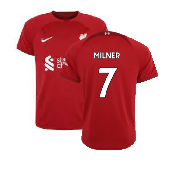 Liverpool 2022-23 Home Shirt (S) (Excellent) (MILNER 7)