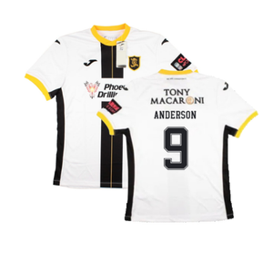 Livingston 2022-23 Away Shirt (M) (Very Good) (Anderson 9)_0