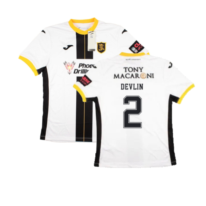 Livingston 2022-23 Away Shirt (M) (Very Good) (Devlin 2)