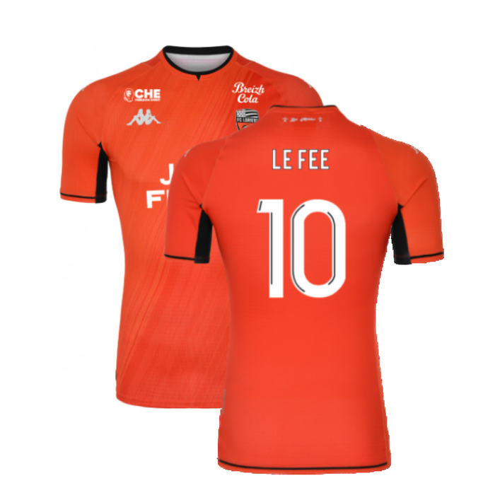 Lorient 2021-22 Home Shirt (S) (Very Good) (Le Fee 10)