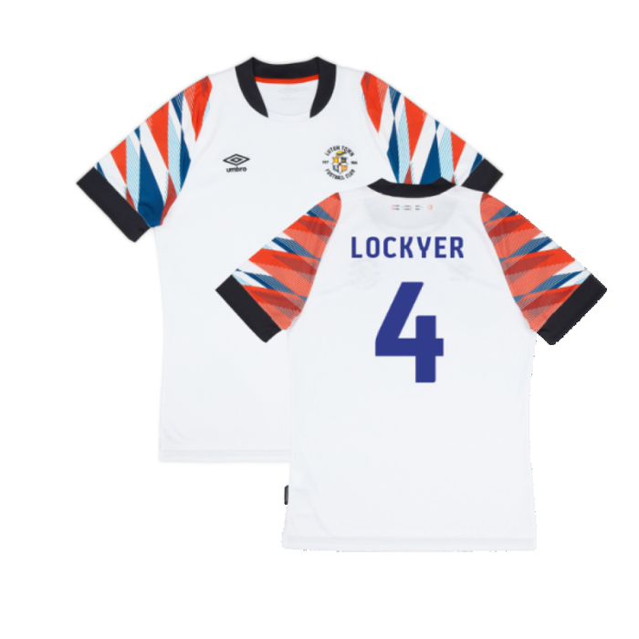 Luton Town 2022-23 Away Shirt (Sponsorless) (XL) (Very Good) (Lockyer 4)