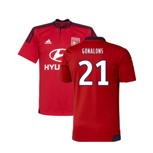 Lyon 2015-16 Away Shirt (Excellent) (Gonalons 21)_0