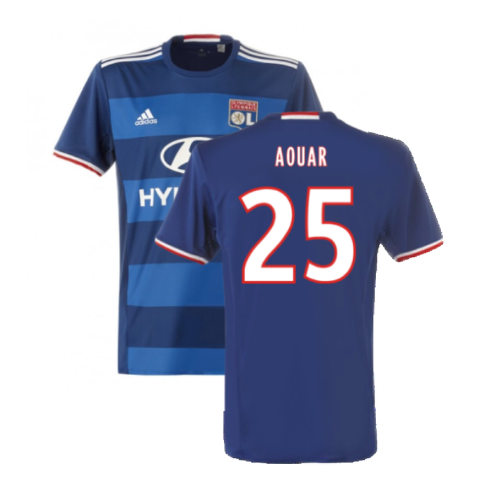 Lyon 2016-17 Away Shirt (L) (Excellent) (Aouar 25)