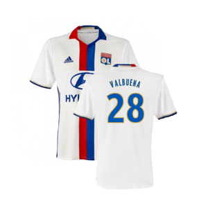 Lyon 2016-17 Home Shirt (3XL) (Mint) (Valbuena 28)_0