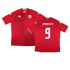 Mainz 05 2022-23 Home Shirt (Sponsorless) (3XL) (Mint) (Onisiwo 9)_0