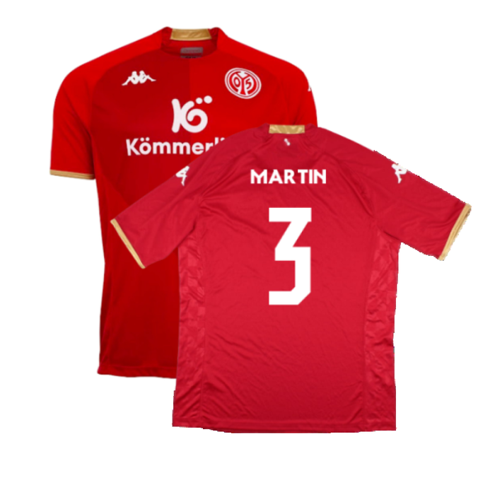 Mainz 2022-2023 Home Shirt (XXL) (Mint) (Martin 3)