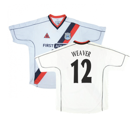 Manchester City 2002-03 Away Shirt (M) (Excellent) (Weaver 12)_0
