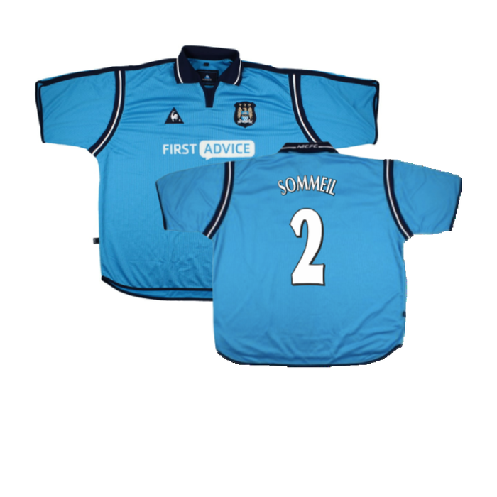 Manchester City 2002-03 Home Shirt (XXL) (Excellent) (Sommeil 2)