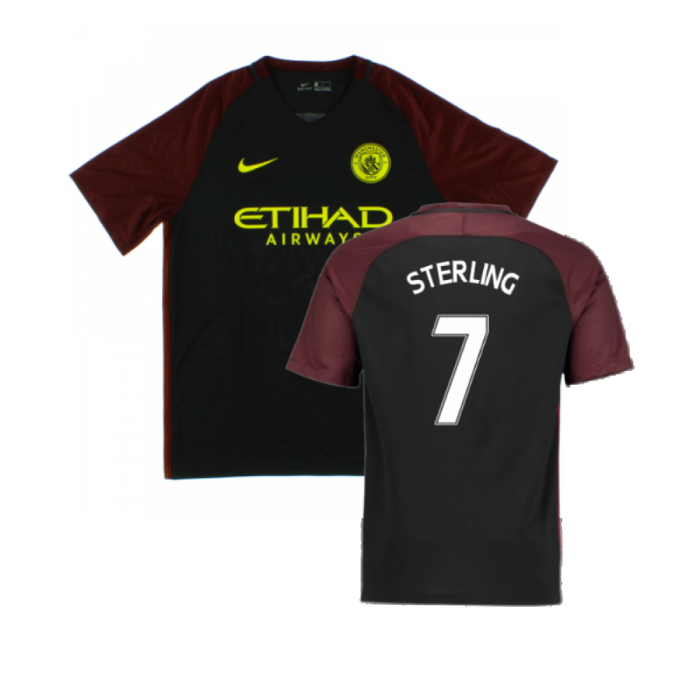 Manchester City 2016-17 Away Shirt (XLB) (Mint) (Sterling 7)